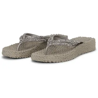 Ilse Jacobsen - Damen - Zehentrenner - CHEERFUL15 - Leicht & flexibel, modische Plateausohle, Massageeffekt, mit Glitzer - 41 EU
