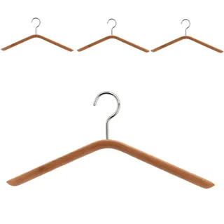 schönbuch Kleiderbügel 0121. Holz Eiche natur geölt, 4er-Set
