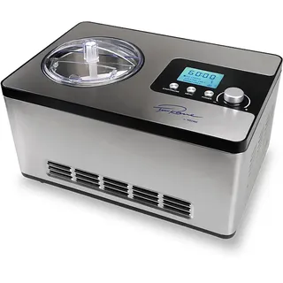 KOENIC KIM-TR 2025 M Speiseeismaschine (180 Watt, Edelstahl/Schwarz)