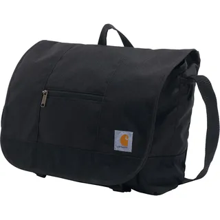 Carhartt Uni, Langlebig, Wasserabweisend, arbeitstasche Kuriertasche, Ripstop Messenger Bag (Schwarz) - Einheitsgröße