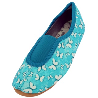 Beck Mädchen trendy Gymnastikschuhe, Türkis, 19 EU