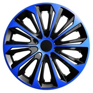 NRM Radzierblende Strong schwarz/blau 14 Zoll 4er Set