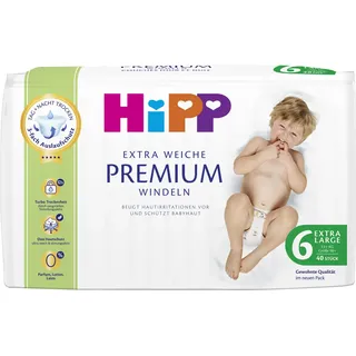 HiPP Extra Weiche Premium Windeln Extra Large (13+ kg)