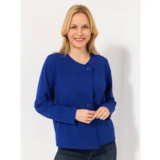 KIM & CO. Jacke, Langarm Ponti Crepe Jersey 1 Knopf Verschluss Reverskragen