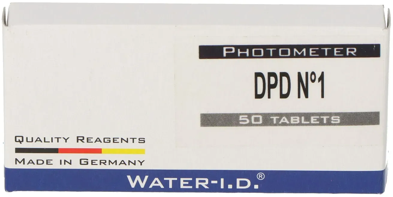 50 Tabletten DPD N°1 / freies Chlor für PoolLab
