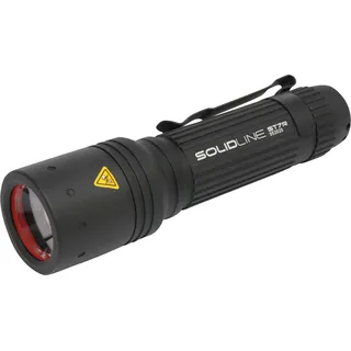 Ledlenser Taschenlampe Solidline ST7R 1000 lm, Li-Ion, schwarz