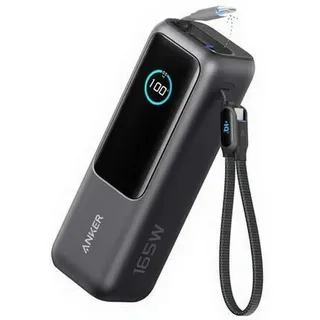 Anker Powerbank 25.000mAh 165W black Telekommunikation, UCC – Wearables Smartphone Zubehör &