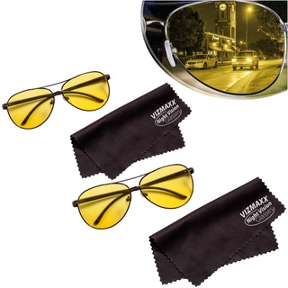 Best Direct Best Direct® Tag- und Nachtsicht Brille - Nachtfahrbrille polarisiert Vizmaxx Night Vision