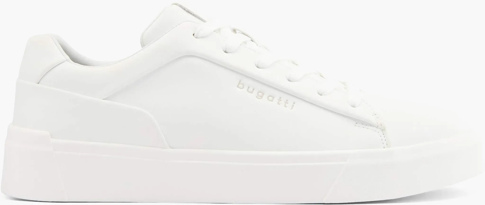 bugatti  Sneaker Weiß, Herren, Größe: 46, Material: Synthetik/Textil - bugatti  Sneaker Weiß, Herren, Größe: 46, Material: Synthetik/Textil - man - Weiss