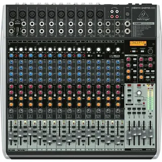 Behringer Xenyx QX2442USB (Studio- und Livemixer), Mischpult