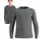 Merino 200 BL Top Crew Neck L/S grau