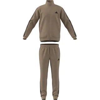 Adidas SPORTSWEAR Basic 3 Stripes Tricot TRACKSUIT, warm sandstone, XL