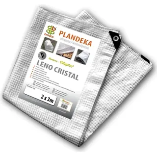 Bradas Abdeckplane 3 x 5 m Transparent