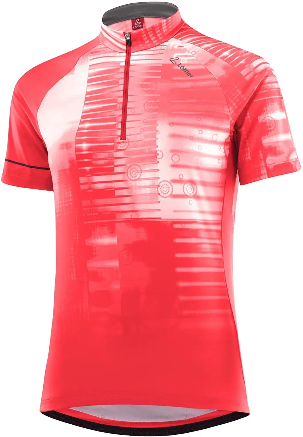 Löffler W Bike Jersey HZ Spela Mid Damen Fahrradtrikot rot- Gr. 46