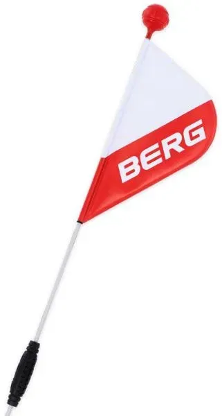 BERG Sicherheitsfahne XL für XL/XXL Pedal-Gokarts (inkl. Halterung)