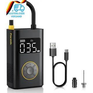Fanttik X9 Pro Tragbare Elektronische Luftpumpe, 1 Min Schnelles Aufblasen Elekt