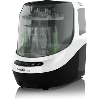 Baby Brezza Bottle Washer Pro – Flaschenwaschmaschine für Babyflaschen & Milchpumpenteile – Wäscht, sterilisiert & trocknet automatisch – Mit HEPA-Filter & 20 Sprühdüsen – 6 Modi
