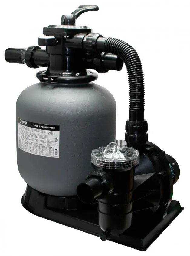 Sandfilter-Komplettanlage Brilix FSP-350 für 25m3 Pool / Schwimmbad
