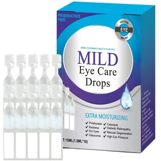 Augentropfen Gegen Trockene Augen - Befeuchtende Augentropfen - Pflegeprodukte Für Büroangestellte Kontaktlinsenträger Winterwetter Und Schwimmen