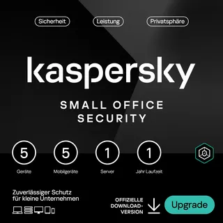 Kaspersky Lab Kaspersky Small Office Security 5 Geräte - 1 Year Renewal 5 Geräte - 5 Mobilgeräte + 1 Jahr(e), Erneuerung