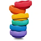 Stapelstein 6er Set Rainbow Classic (violet/blue/green/yellow/orange/red)
