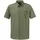CIRC Shirt Style Dalfoss Kurzarmhemd Solid Olive 48