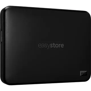 Western Digital WD (Western Digital) easystore 5 TB Externe HDD-Festplatte, Schwarz