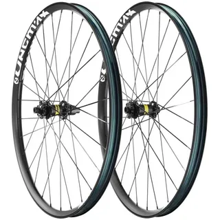 MAVIC E-deemax 29 ́ ́ Boost Cl Disc Tubeless Mtb-laufradsatz - Black / White - 15 x 110 / 12 x 148 mm