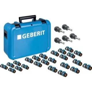 Geberit FlowFit Koffer 655085001 mit Übergängen auf Fremdsysteme