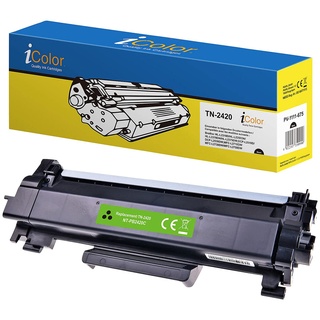 iColor Brother HL L2350dw: Kompatibler Toner für Brother TN-2420, schwarz (Brother Mfc L2710dw, Brother Mfc L2710dn, Drucker Patronen)