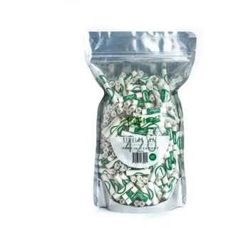 Purize Aktivkohlefilter Blunt Filter für selbstgedrehte Zigratten, Pfeifen & mehr, Kokosnuss Aktivkohle, Made in Germany, purer Rauchgenuss, Gras weiß