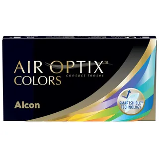 Alcon Air Optix Colors (2er Packung) Monatslinsen (2.25 dpt | BC 8.6), blau