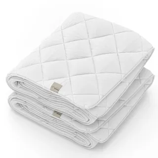 Sämann Bettdecke 200x220 cm, 2-teilige Ganzjahresdecke atmungsaktiv