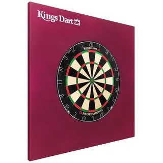 Kings Dart Dartscheibe Dart-Set, Geeignet für Steel- und Softdarts