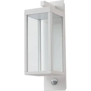 LUCANDE Ferdinand, LED Draußen Wandleuchte w/Sensor weiß, Sensor, 38 cm - Weiß