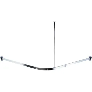 RIDDER Universal-Vorhangschiene chrom glänzend 90x90x90 cm