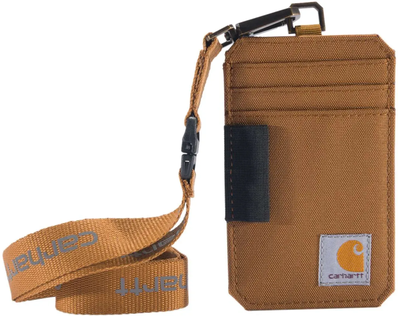 Carhartt Nylon Duck Id Holder And Lanyard B0000247 - carhartt brown