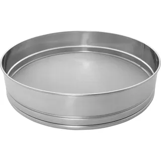 Schneider - Mehl- und Zuckersieb aus Edelstahl, Ø 400 mm, Höhe: 80 mm