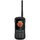 GLX8 Active robustes 4G Tastenhandy mit Walkie-Talkie Funktion 2,4 Zoll 2MP Dual-SIM (Micro-SIM) IP68 FM-Radio (Schwarz)