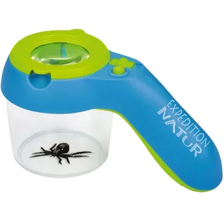 Moses moses. Becherlupe mit Licht