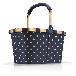 metallic dots blue