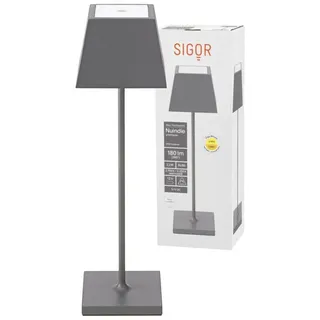 Sigor Nuindie eckig graphitgrau