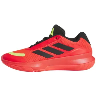 Adidas Unisex BB Legends Low Basketball-Schuhe, Lucid red/core Black/Lucid Lemon, 40 EU