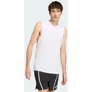 adidas Les Mills Graphic Tanktop - White / Ice Purple M