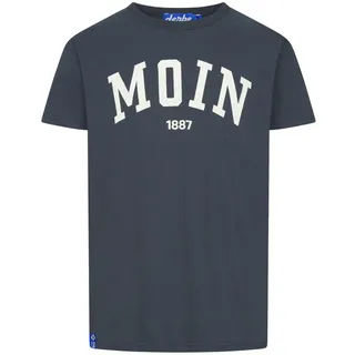 derbe x HSV Moin T-Shirt Blau HSV Fanartikel S | Hamburg | Fußball | Official | Fan - S