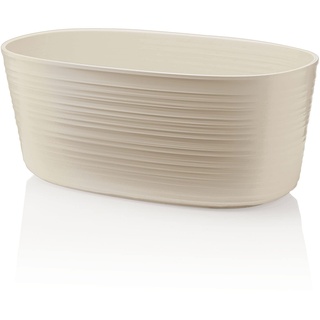 Guzzini - Tierra, Pflanzenständer für mehrere Pflanzen groß - Lehm, 22,4x38,4xh18 cm | 10 lt - 19620279