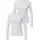 Geripptes Slim-Fit-Longsleeve Weiß XS