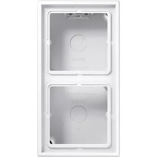 Jung AP-Kappe 2-fach aws angeformter Rahmen LS 582 A WW