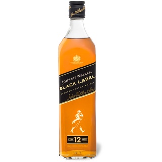 Johnnie Walker  12 Years Old Black Label Blended Scotch 40% vol 0,7 l Geschenkbox