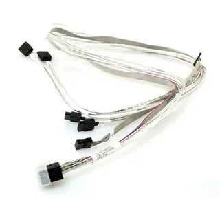 Supermicro CBL-SAST-0556 Serial Attached SCSI (SAS)-Kabel Schwarz, Weiß